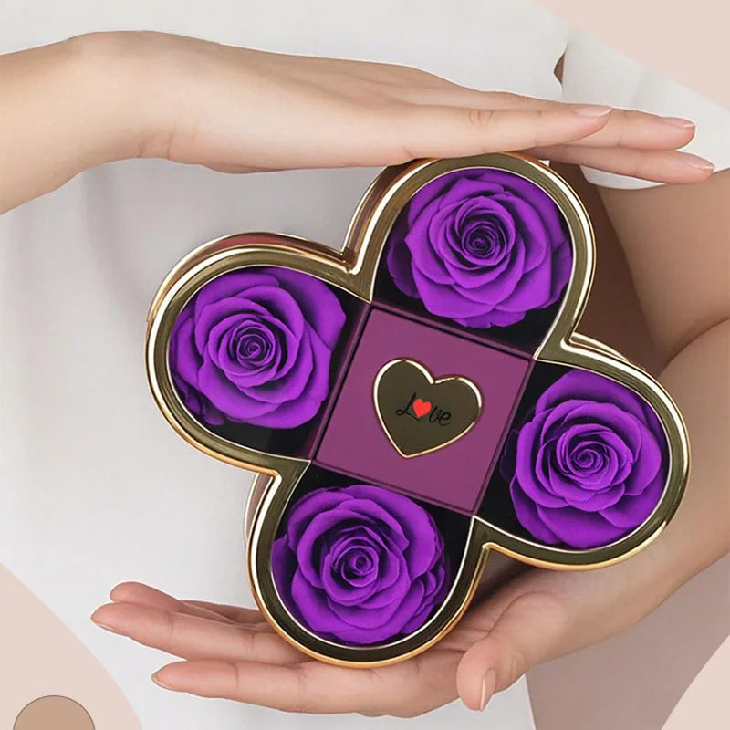 Hearts Entwined — Clover Rose Keepsake Box