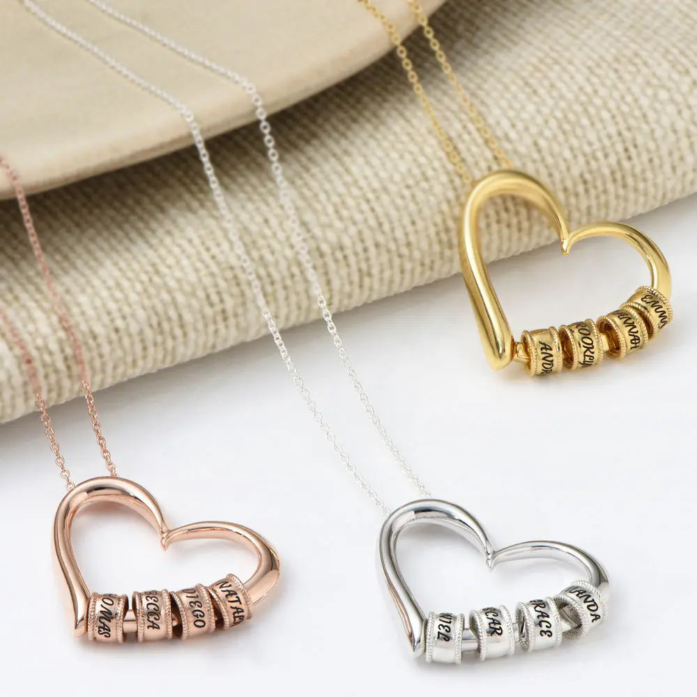 To My Mom — "Heart Bead" Necklace