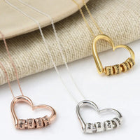 To My Mom — "Heart Bead" Necklace