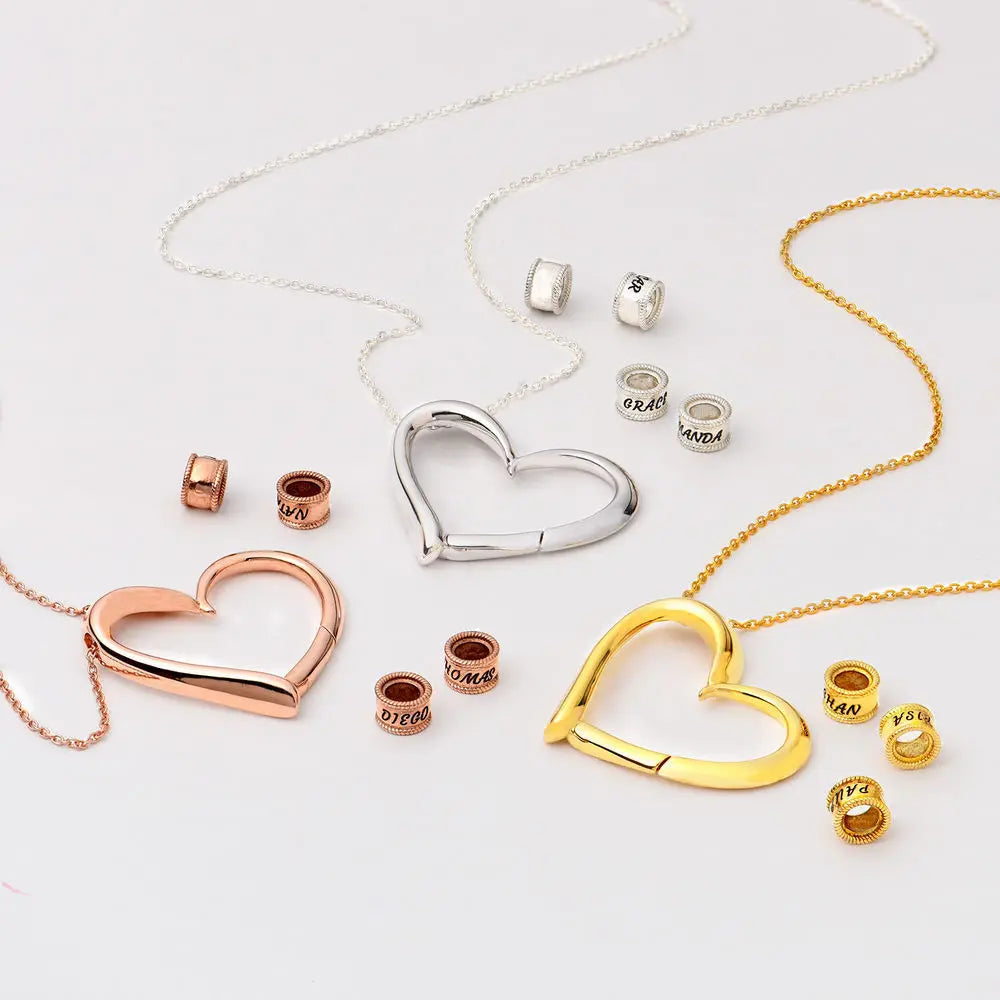 To My Mom — "Heart Bead" Necklace
