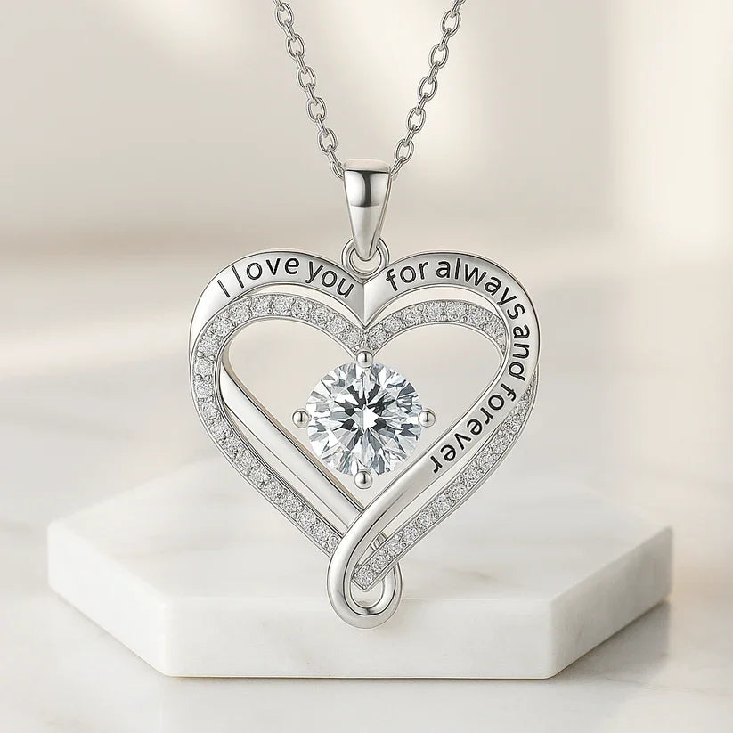 To My Love — Eternal Heart Necklace