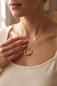 To My Mom — "Heart Bead" Necklace