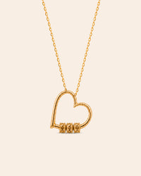 To My Mom — "Heart Bead" Necklace