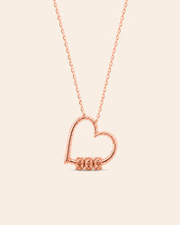 To My Mom — "Heart Bead" Necklace