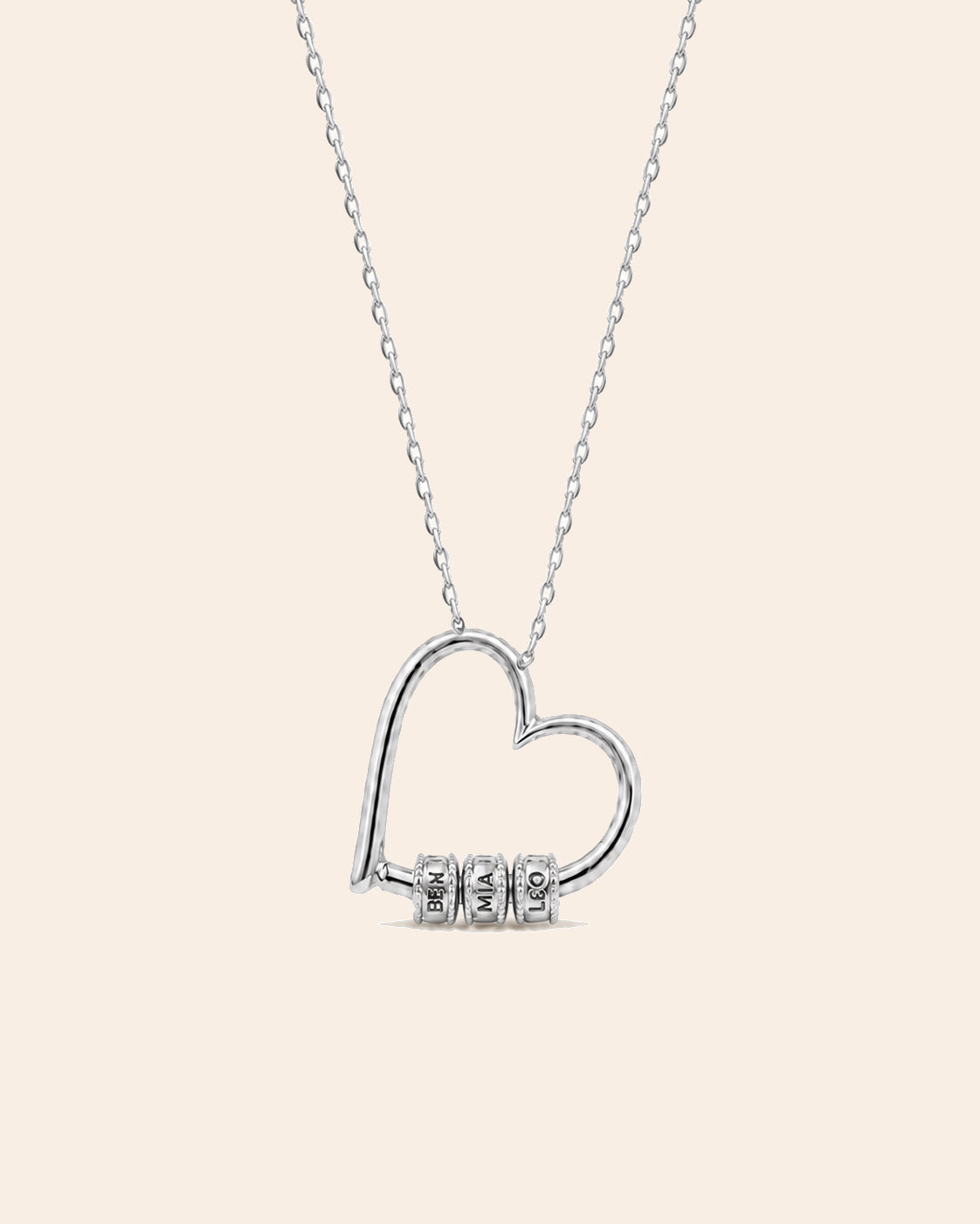 To My Mom — "Heart Bead" Necklace