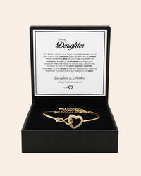 To My Daughter — Infinite Love Bracelet