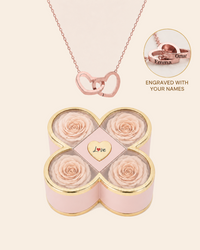 Hearts Entwined — Clover Rose Keepsake Box