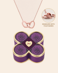 Hearts Entwined — Clover Rose Keepsake Box