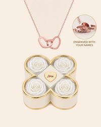 Hearts Entwined — Clover Rose Keepsake Box