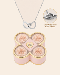 Hearts Entwined — Clover Rose Keepsake Box