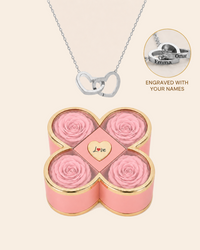 Hearts Entwined — Clover Rose Keepsake Box