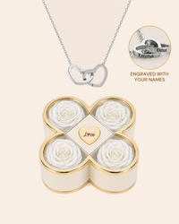 Hearts Entwined — Clover Rose Keepsake Box